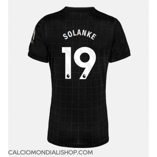 Maglie da calcio Tottenham Hotspur Dominic Solanke #19 Seconda Maglia Femminile 2025-26 Manica Corta